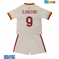 AS Roma Santiago Castro #9 Gostujuci Dres za djecu 2026-27 Kratak Rukav (+ Kratke hlače)